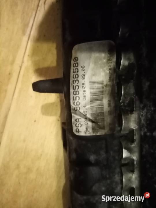 Chłodnica wody Peugeot 307 16 b lift 9658536580 Łódź