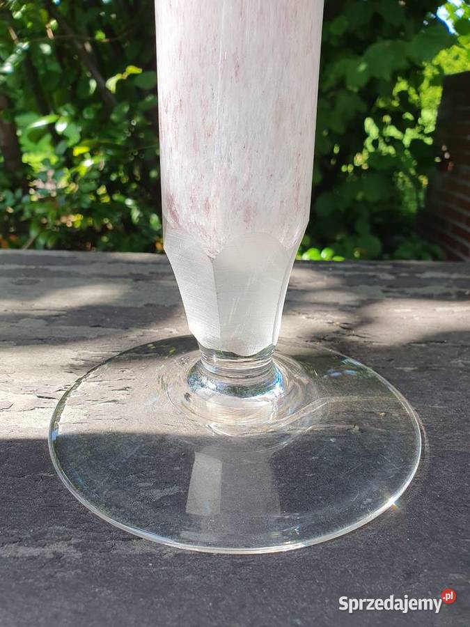 Duży wazon szklany Myszków