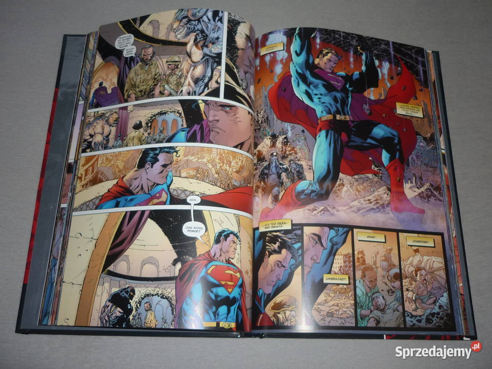 WKKDC Superman Jutra cz1 i 2 Rysunek Jim Lee dolnośląskie Wałbrzych