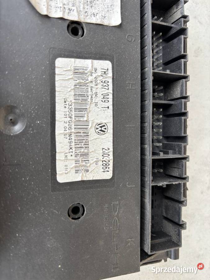 VW T5 Moduł Sterownik komfortu 7H0 937 049 Uniejów