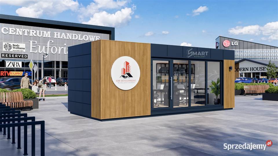 Kontener Biurowy Handlowy Usługowy Pawilon Kiosk Bydgoszcz