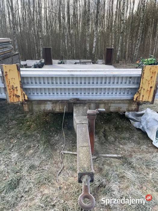 Przyczepa Rolnicza Solidna rama Maszyny rolnicze Podskarbice Szlacheckie