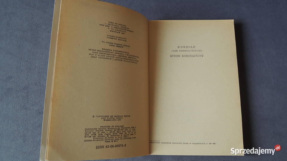 Książka Kordian Juliusz Słowacki Białystok sprzedam