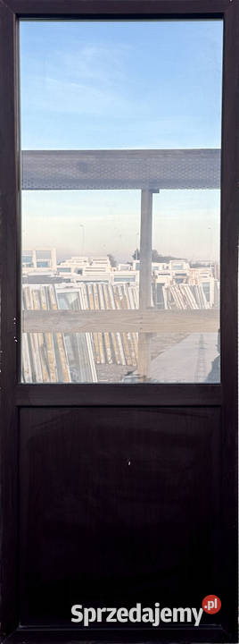 OKNA KacprzaK Witryna 75X214 FIX Używany PCV Okna ścienne Lublin