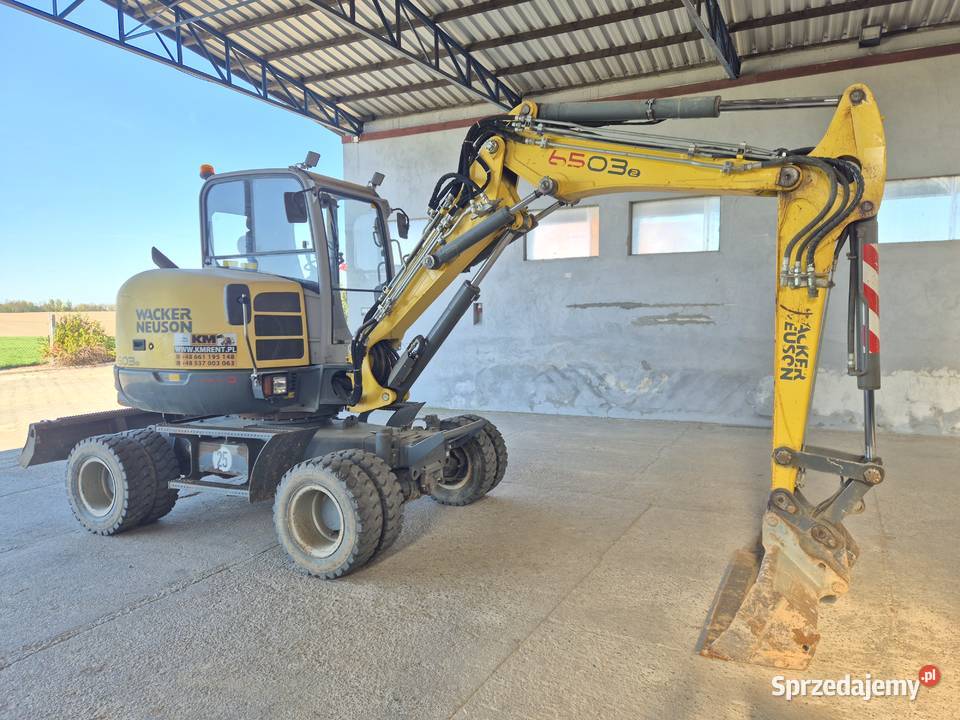 Koparka Wacker Neusin 65032 Terex dolnośląskie Chwałów