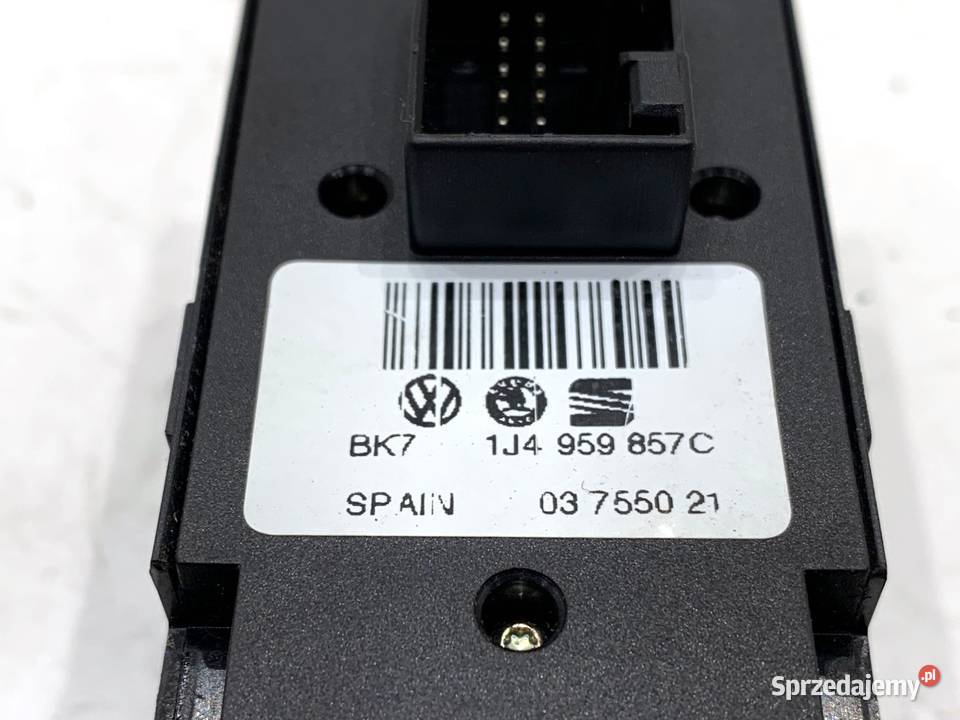 PRZEŁĄCZNIK SZYB SKODA SUPERB I 1J4959857C 0108 podkarpackie sprzedam