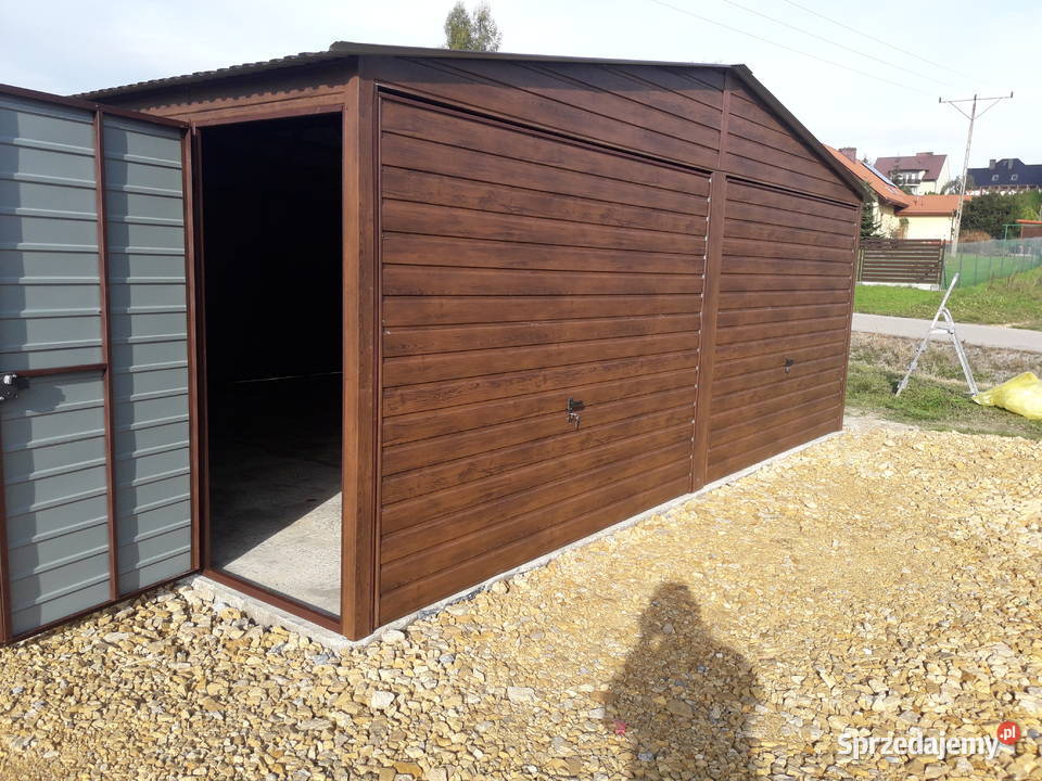 Garaż blaszany drewnopodobny Garaże Blaszane Pozostałe Lublin sprzedam
