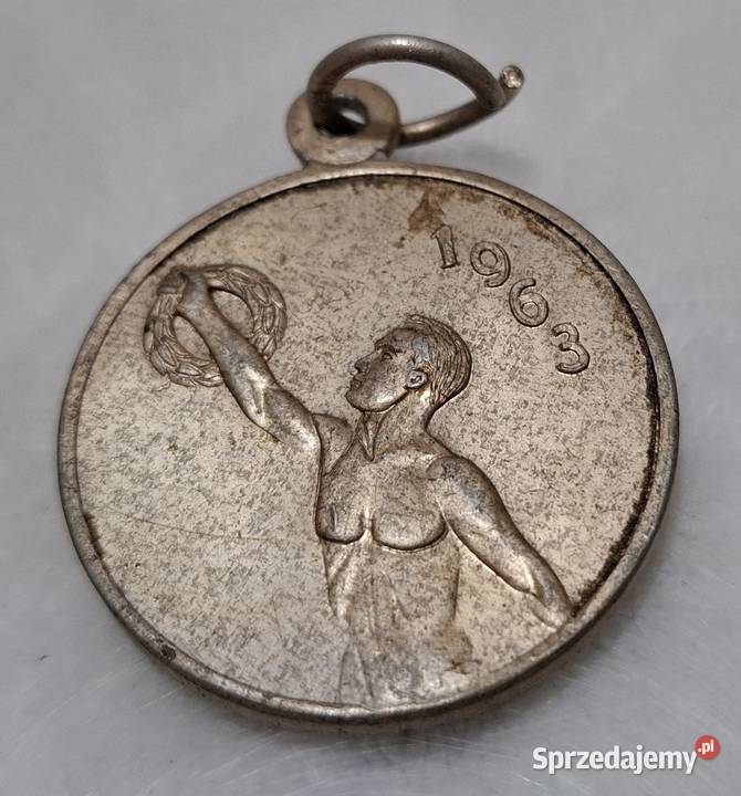 Medal 1963 Spartakiada Powiatowa Tysiąclecia Czeladź