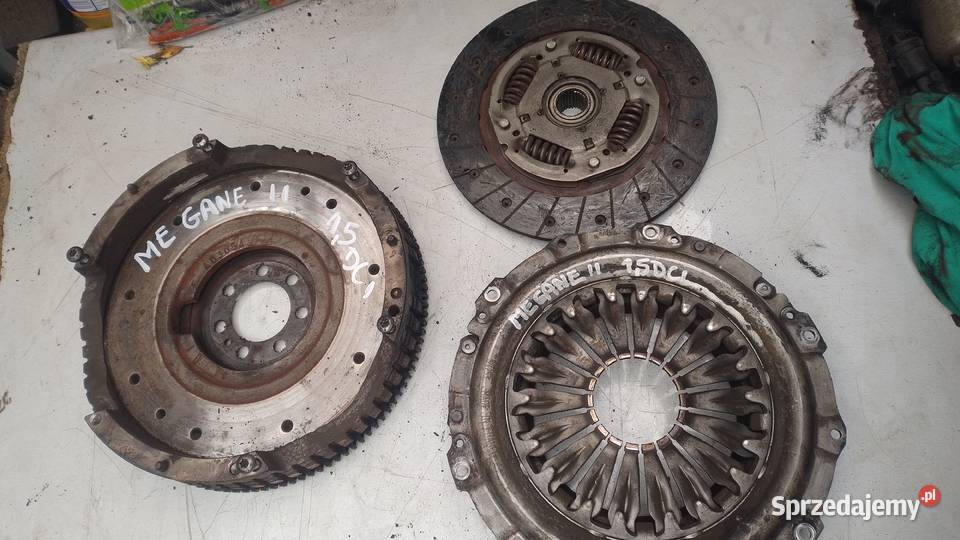RENAULT MEGANE II 15 DCI sprzęgło koło zamachowe