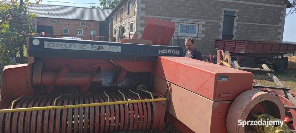 Prasa Deutz Fahr 560 Deutz-Fahr łódzkie