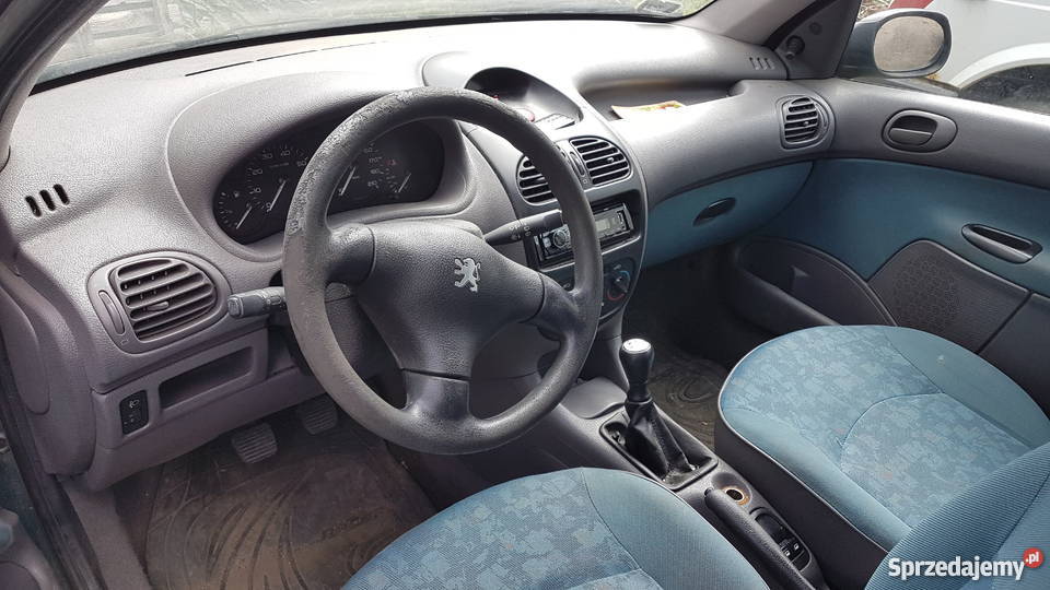 Peugeot 206 14 Benzyna zielony sprawny klimatyzacja dolnośląskie Żarów