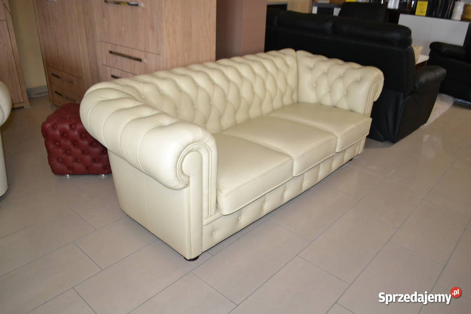 Kanapa pikowana CHESTERFIELD MEBLE PYKA 20 Sofy i kanapy śląskie Gliwice