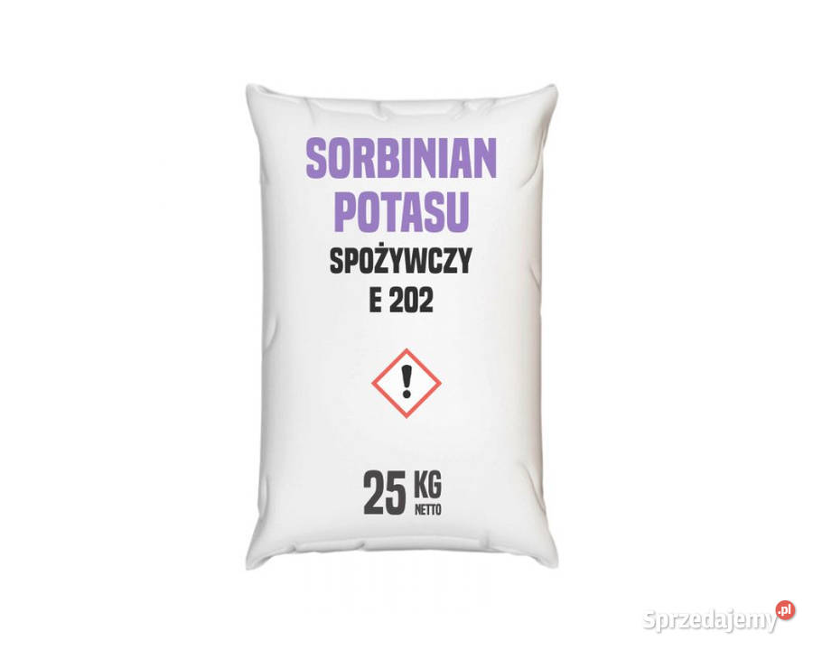 Sorbinian potasu dodatek spożywczy E202 mazowieckie