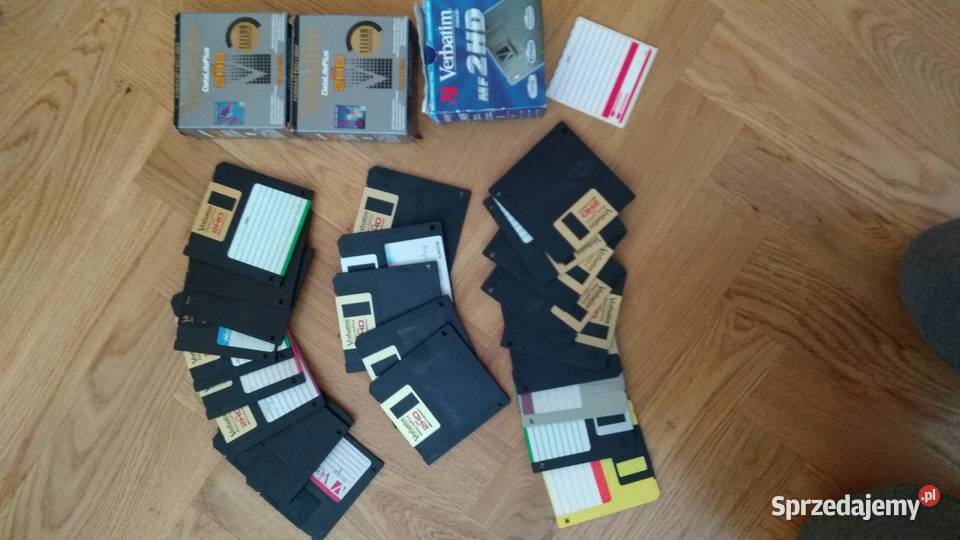 Dyskietki dyskietka Verbatim 2HD 144MB 35 35 24 śląskie Chorzów