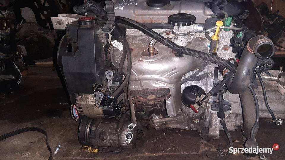 silnik kompletny KFW 89 Peugeot 206 partner osobowe dolnośląskie Dębno