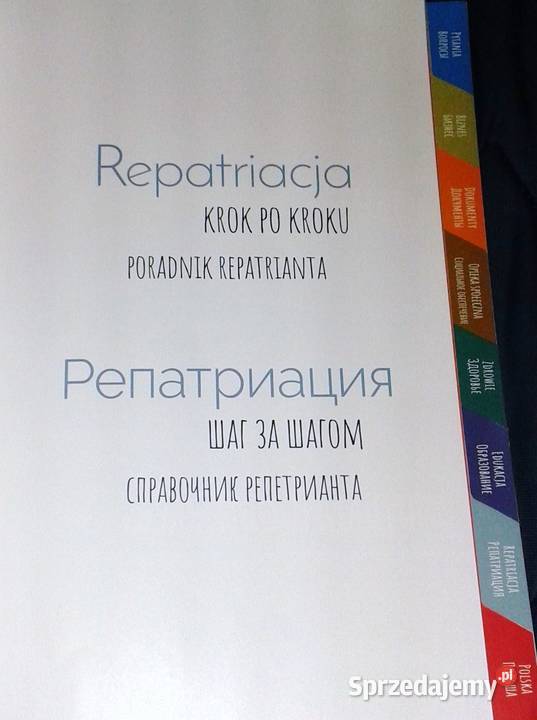 Repatriacja krok kroku Poradnik repatrianta Pozostałe Chełm