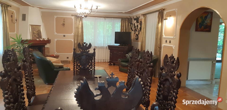 Meble Gdańskie rzeźbione masywne wyjątkowe mazowieckie