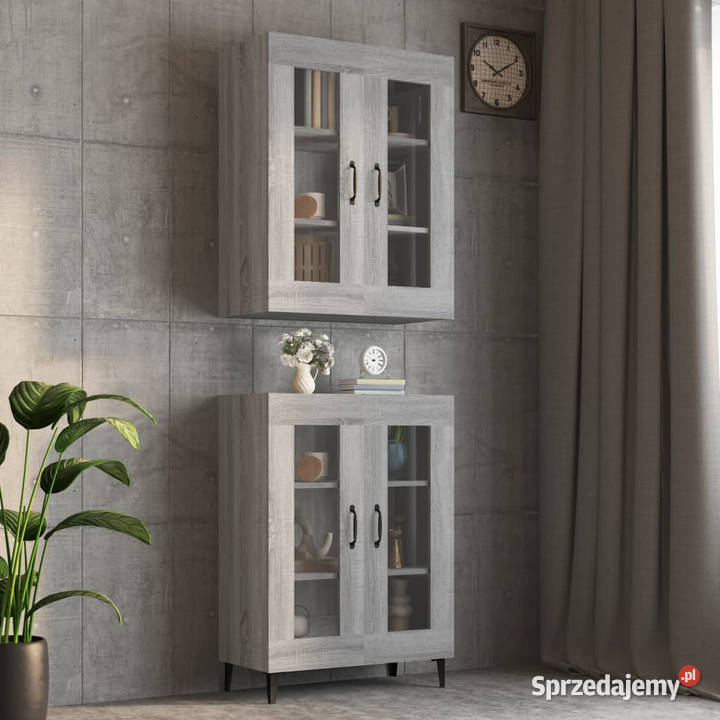 Szafka wisząca szary dąb sonoma 695x34x90 Warszawa