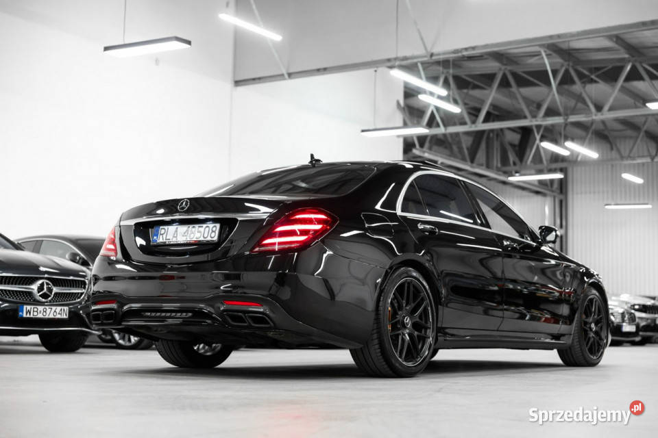 Mercedes S 63 AMG 4Matic Long 612 Burmester regulowane zawieszenie Mercedes-Benz