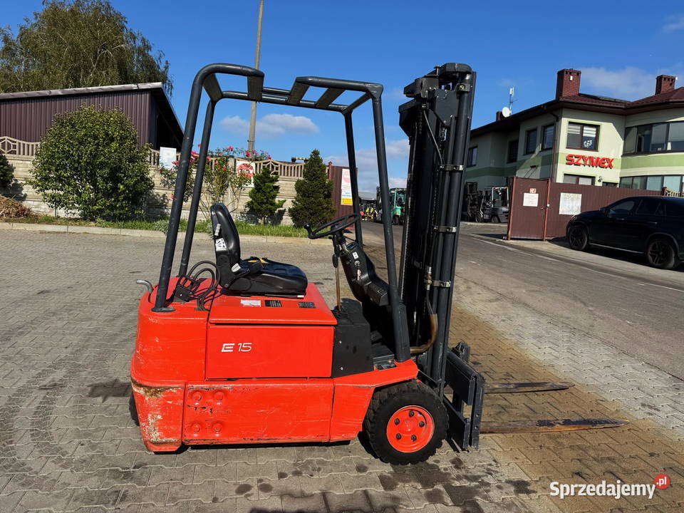 wózek widłowy LINDE E15 Triplex 460m 1500 Działoszyn