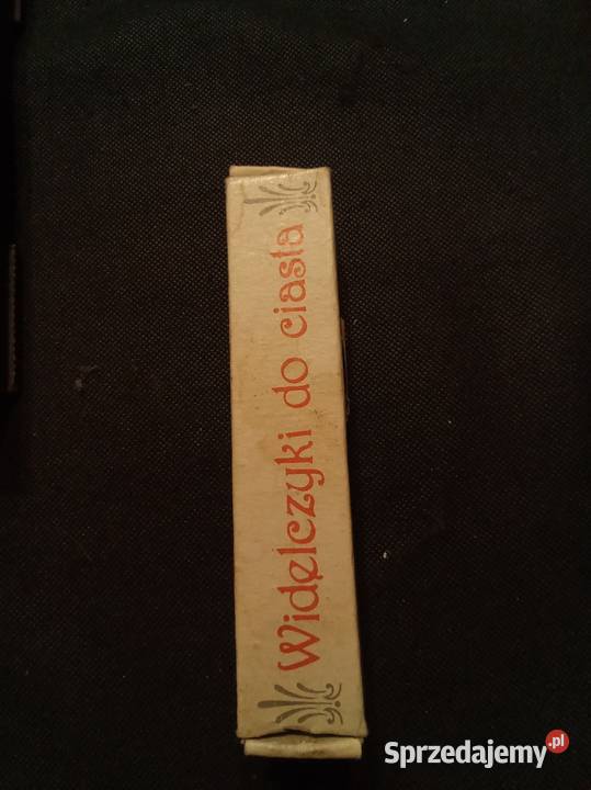 Opakowanie widelcach PRL Warszawa