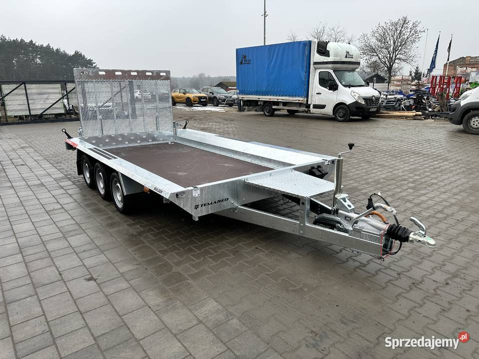 Przyczepa do przewozu minikoparki TEMARED Tarnów