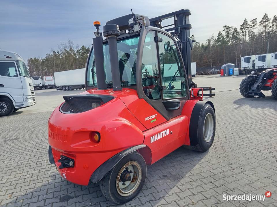 Wózek widłowy terenowy Manitou MSI 50 T Józefów