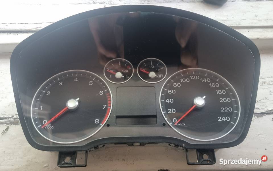 Zegary liczniki przed lift Ford Focus MK2 osobowe Wyposażenie wnętrza śląskie