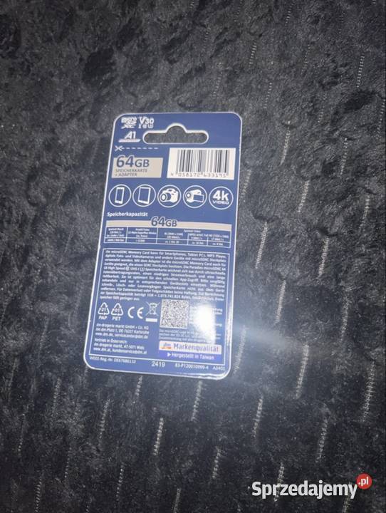 Karta pamięci 64gb nowa Karty pamięci Wiele sprzedam