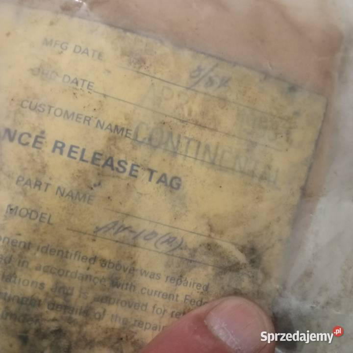 Kamizelka ratownicza lotniczomorska z nabojem Szczecin