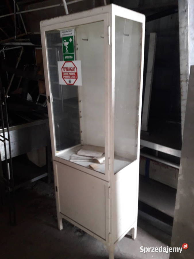 Stare meble medyczne komplet PRL loft vintage Siechnice