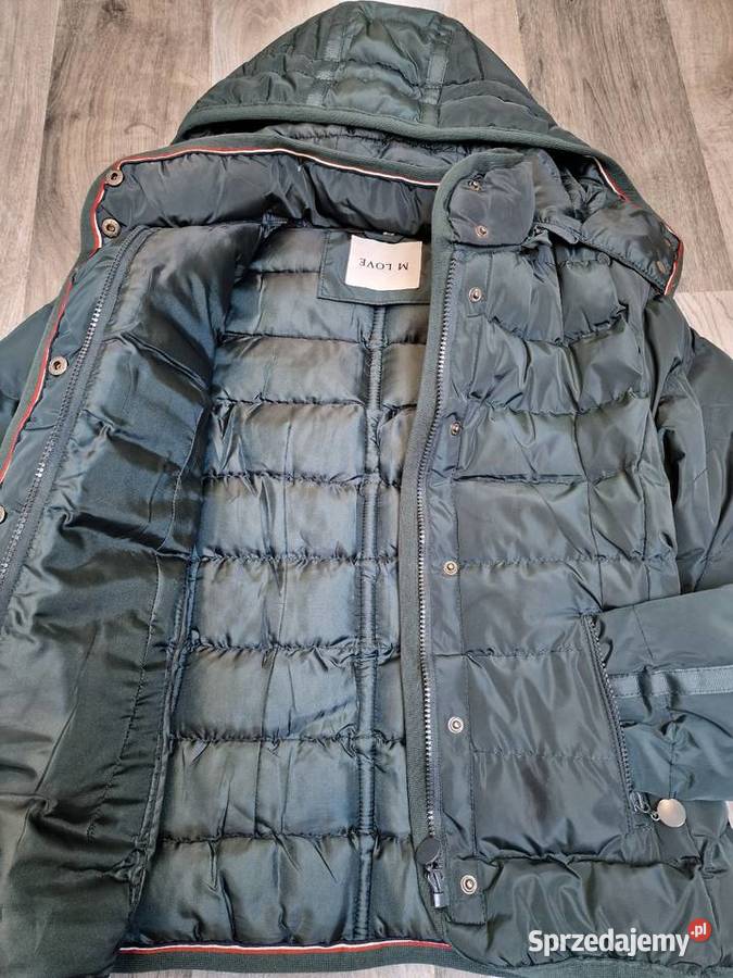 Kurtka Pikowana Xs S M Zieleń Butelkowa Żywiec