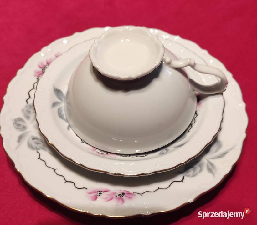 SECESYJNY ZESTAW ŚNIADANIOWY TRIO Pabianice