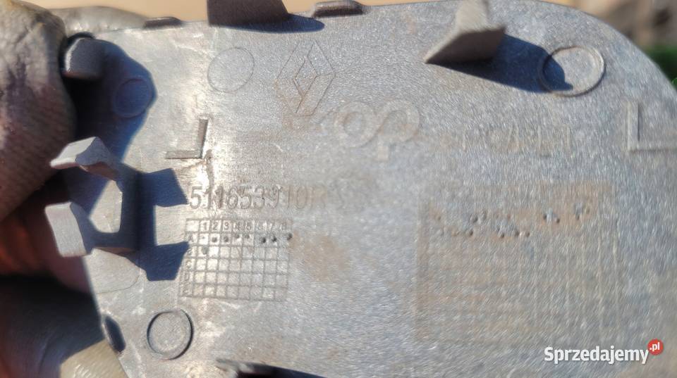 RENAULT MEGANE IV HB ZAŚLEPKA HAKA ZDERZAKA TYŁ Pozostałe Ruda Śląska