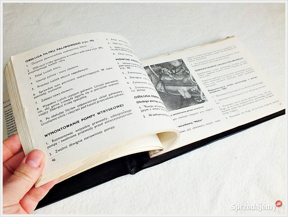 Katalog części silnik D2500K Motor Diesel Żary sprzedam