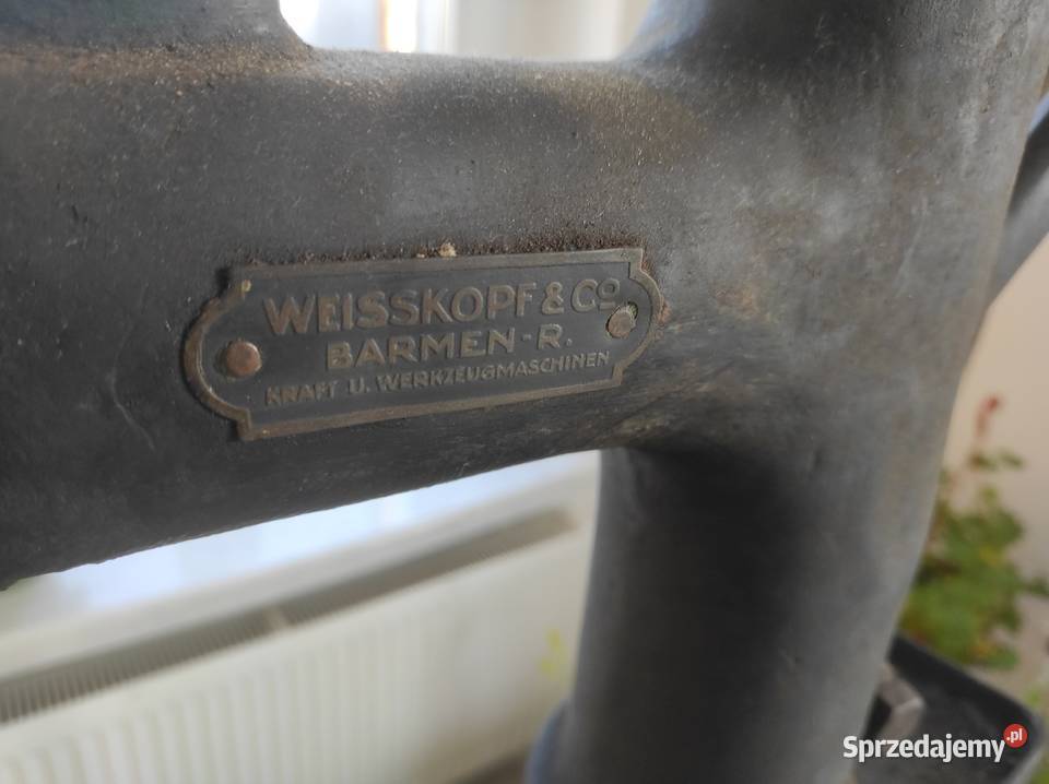 Wiertarka pionowa bez slnika kolumnowa słupowa Kępno