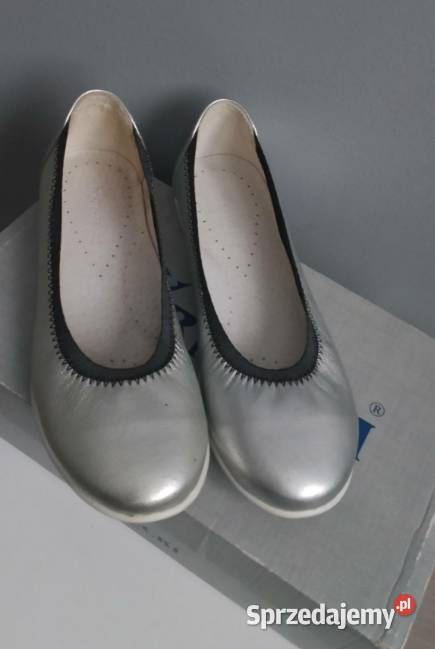 Baleriny srebrne rozmiar 33 67 lubelskie Opole Lubelskie sprzedam