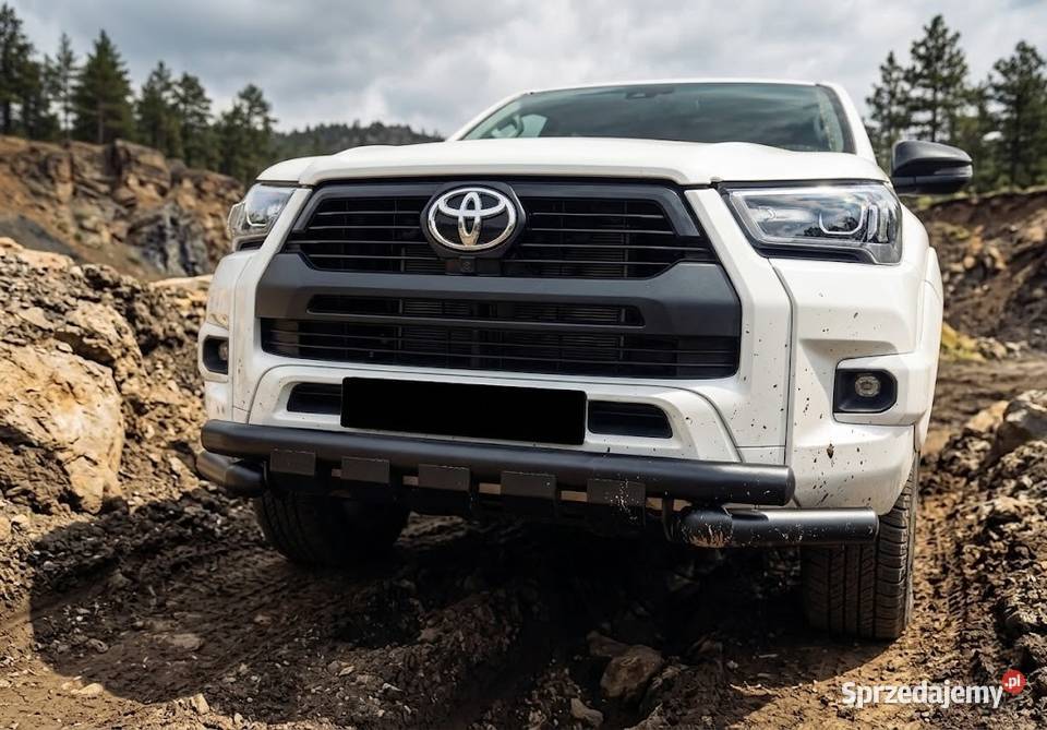 Orurowanie przednie TOYOTA HILUX 2021 76mm Off-road Akcesoria samochodowe Pasłęk