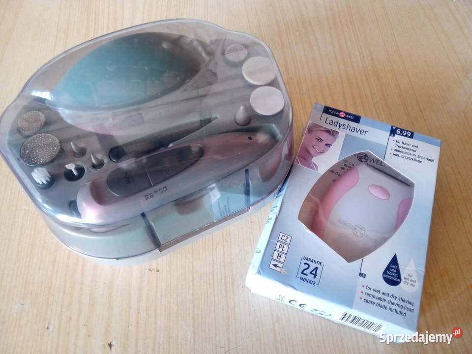 Zestaw do manicure i pedicure depilator podlaskie Augustów sprzedam