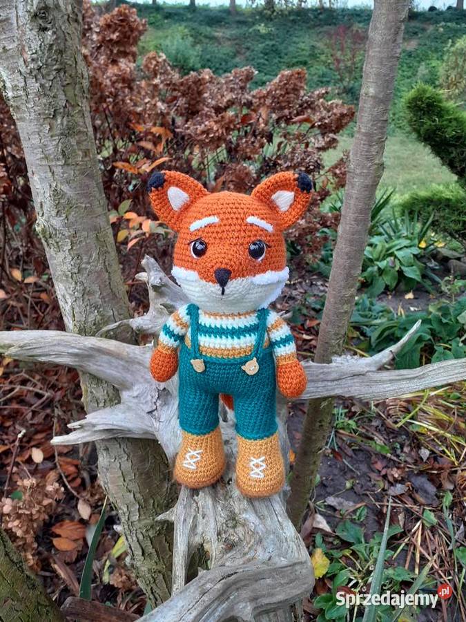 Lis na szydełku kujawsko-pomorskie Nakło nad Notecią