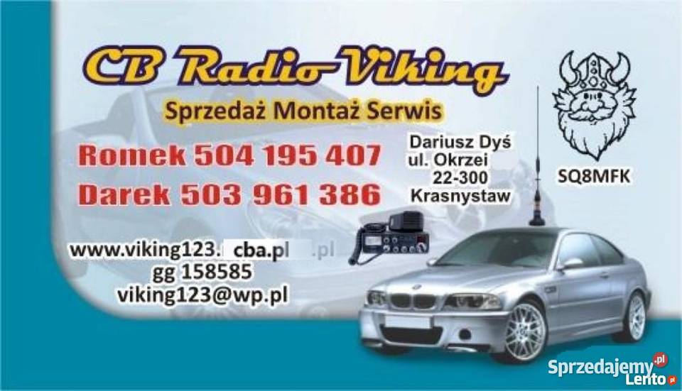 Mobilny serwis CB radio VIKING TIR Krasnytaw DK