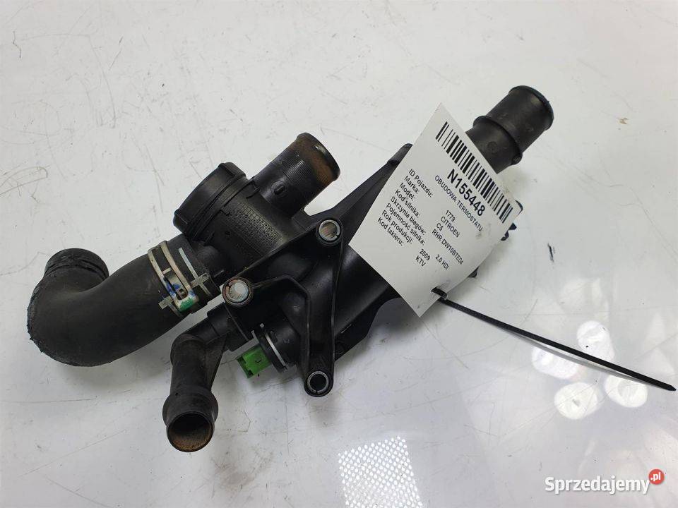 OBUDOWA TERMOSTATU CITROEN C5 9656182980 osobowe Lipno