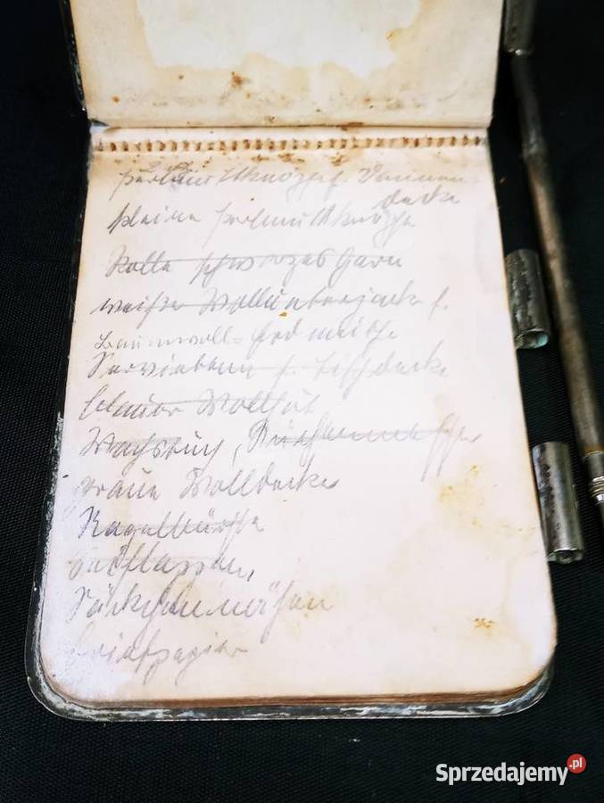 Notes Balowy Secesja Paryż Antyki Nowa Sól sprzedam