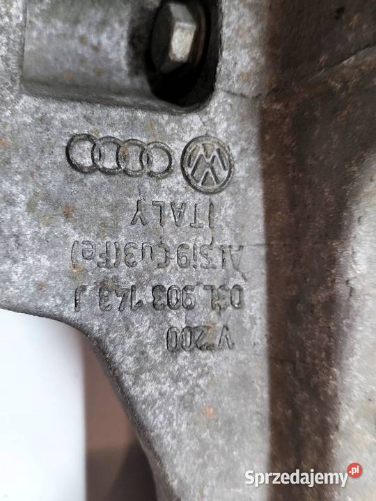ŁAPA WSPORNIK 03L903143J 20 TDI Volkswagen Zawieszenie silnika świętokrzyskie