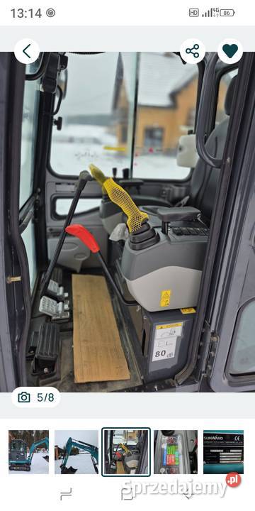 Minikoparka Sunwart SWE 20F sprzedam