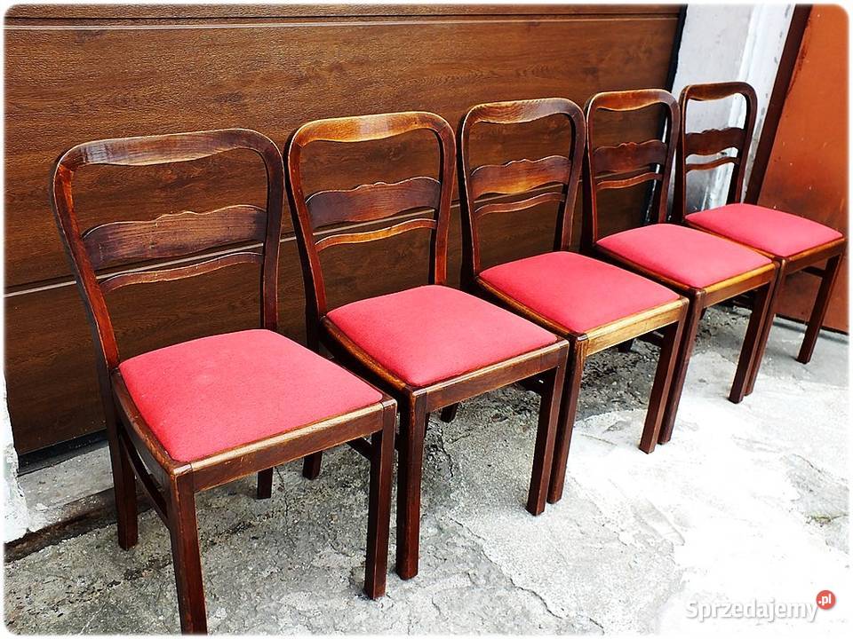 Krzesła ArtDeco Stare Drewniane Krzesło na Żary sprzedam