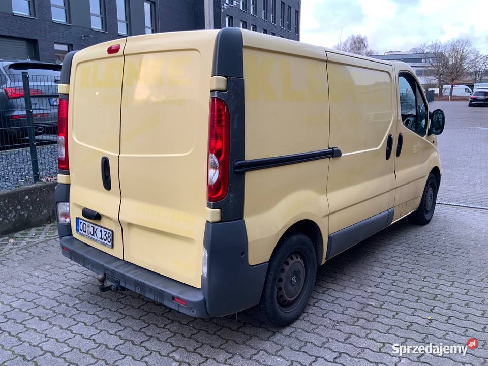 Opel Vivaro 20 DieselKlima NIEMIEC SERWISOWANY bezwypadkowy