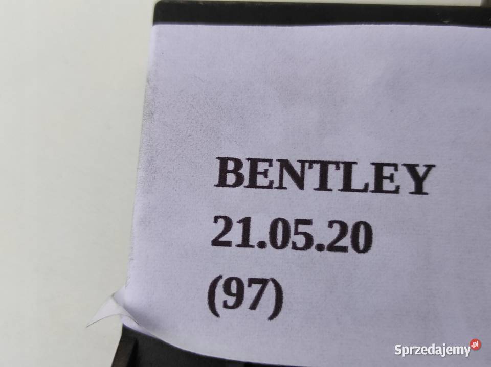 CZUJNIK CIŚNIENIA OPON BENTLEY CONTINENTAL GT II wielkopolskie Nowy Tomyśl