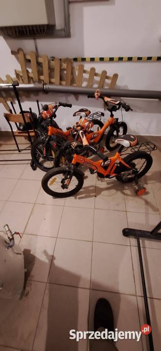Rowerki aluminiowe 16 Kółka boczne  mazowieckie Warszawa