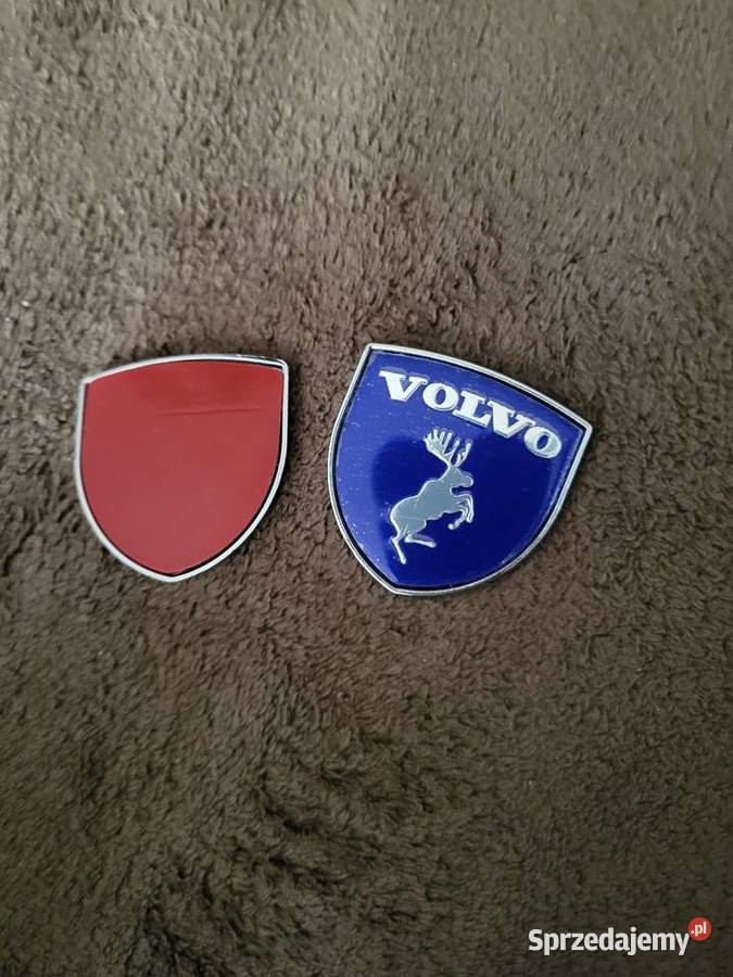 Emblematy Volvo Nowe Aluminiowe Komplet 2 Gliwice